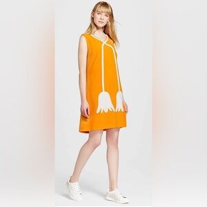 VICTORIA BECKHAM x Target Marigold Tulip Appliqué
Mod Shift Dress Size X-Small